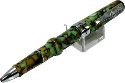 עט כדורי Ballpoint של חברת conklin עם חתימתו של מארק טווין הסופר הידוע עט מעוצב ומיוחד במצב 