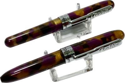 סט 2 עטים של חברת conklin דגם minigraph אחד כדורי Ballpoint במצב עבודה השני נובע לא נטבל בדיו 