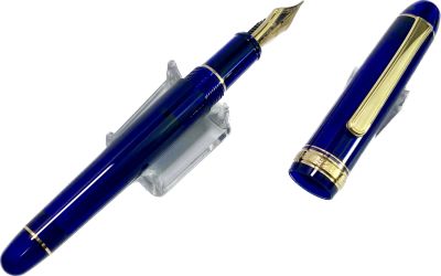 עט נובע PLATINUM - JAPAN ציפורן זהב 14K מידה M, לא נטבל בדיו, במצב כחדש, בקופסא מקורית עם מילוי 