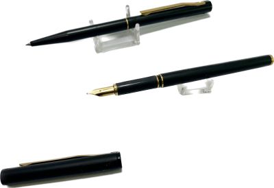 סט עטי SHEAFFER עט נובע שלא נטבל בדיו ועט כדורי עובד, אורך 13.5 ס"מ בקופסא