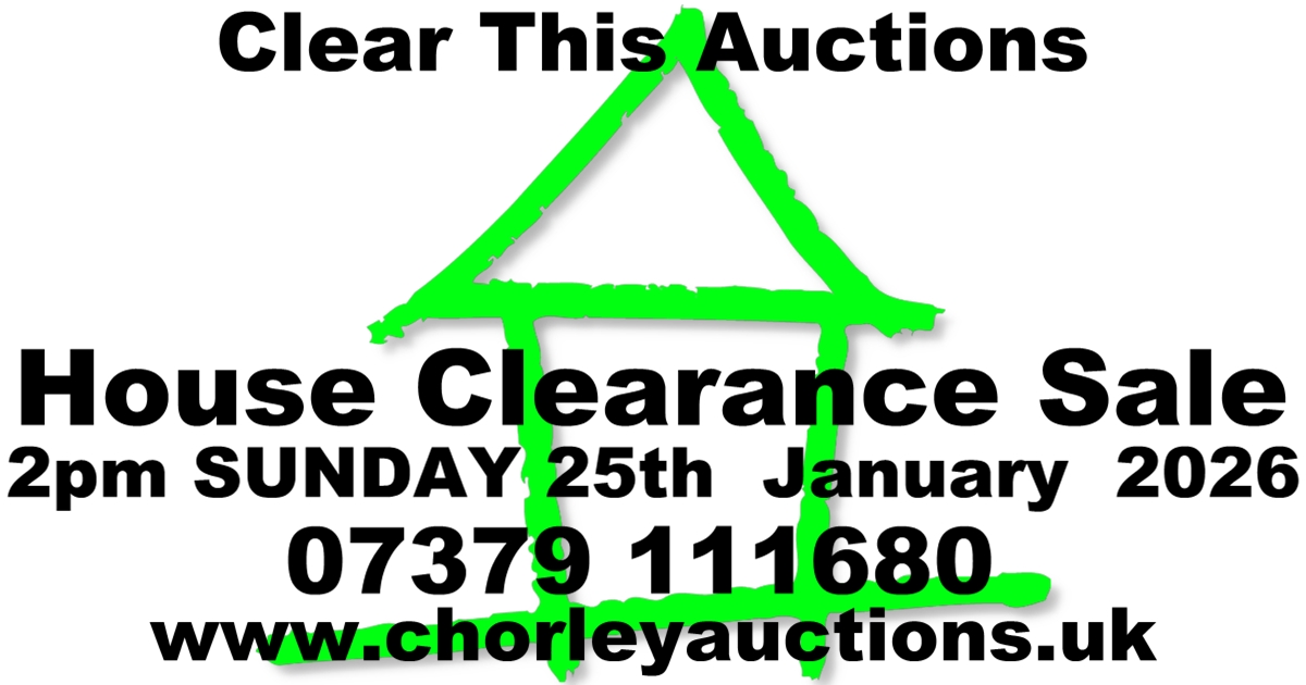 Clear This Auctions | Subasta 18 | Clear This Ltd House Clearance Auction Number 18