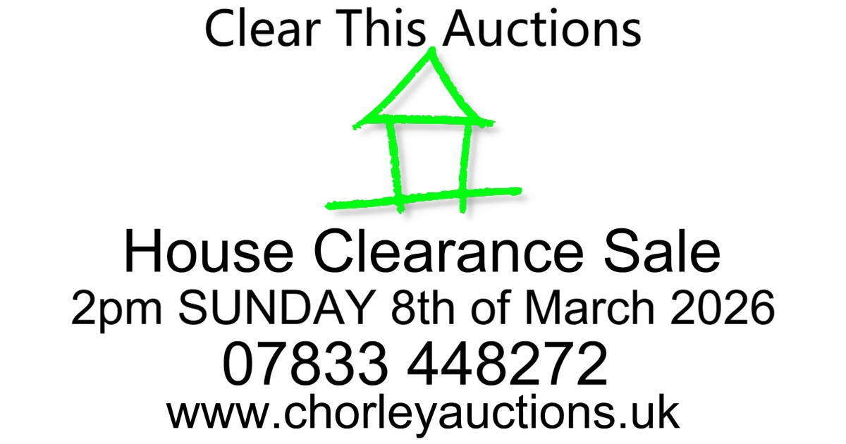 Clear This Auctions | Auction 21 | More to be added Clear This Auctions House Clearance Sale