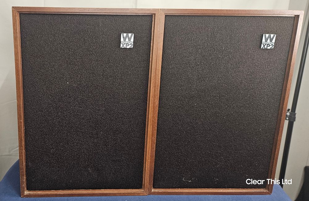 Lot 215: Pair of Wharfedale Denton XP2 Speakers.