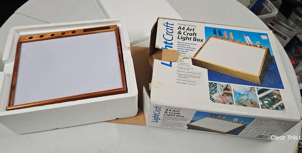 Lot 278: LightCraft A4 Light Box