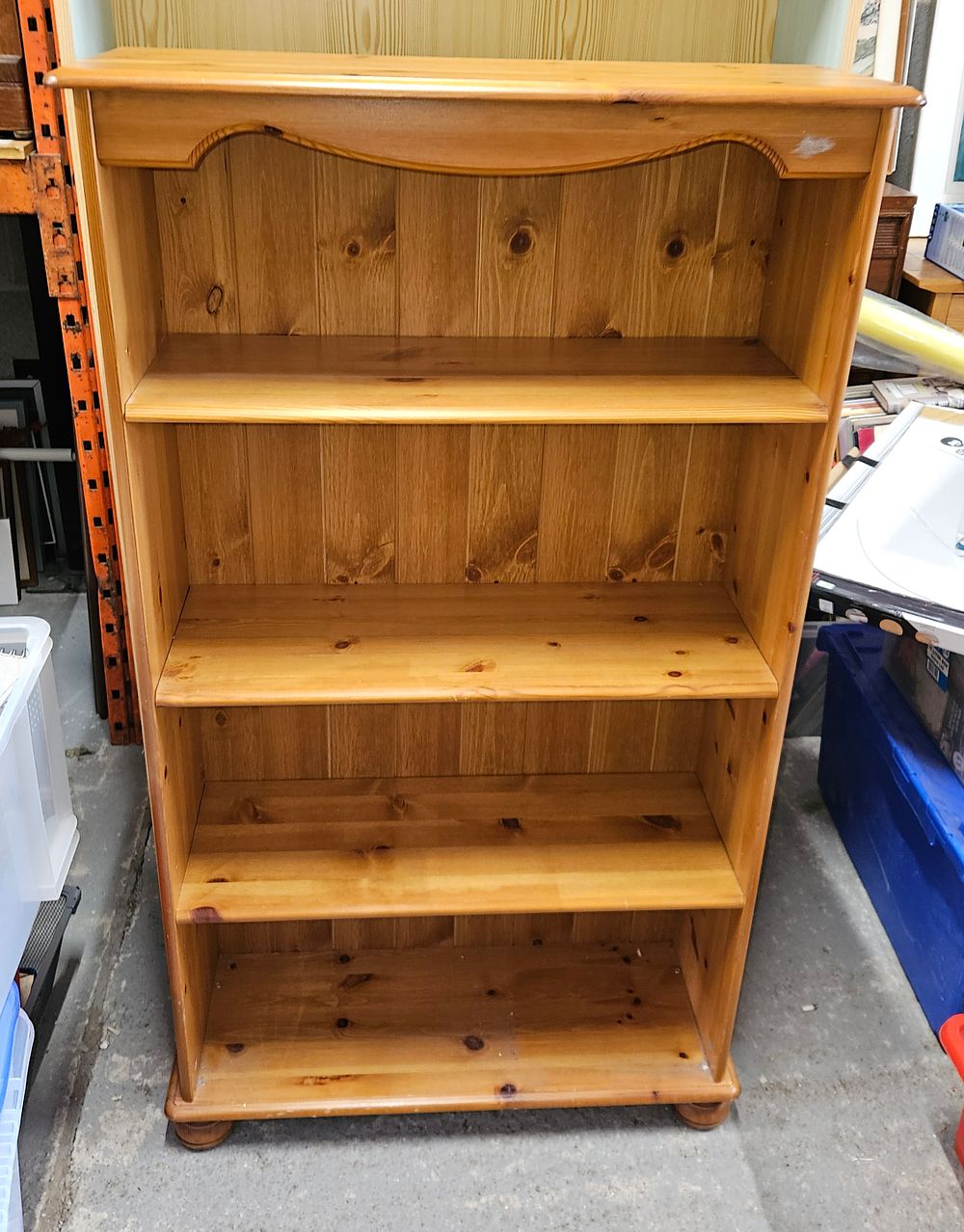 Lot 168: Pine Book Case
