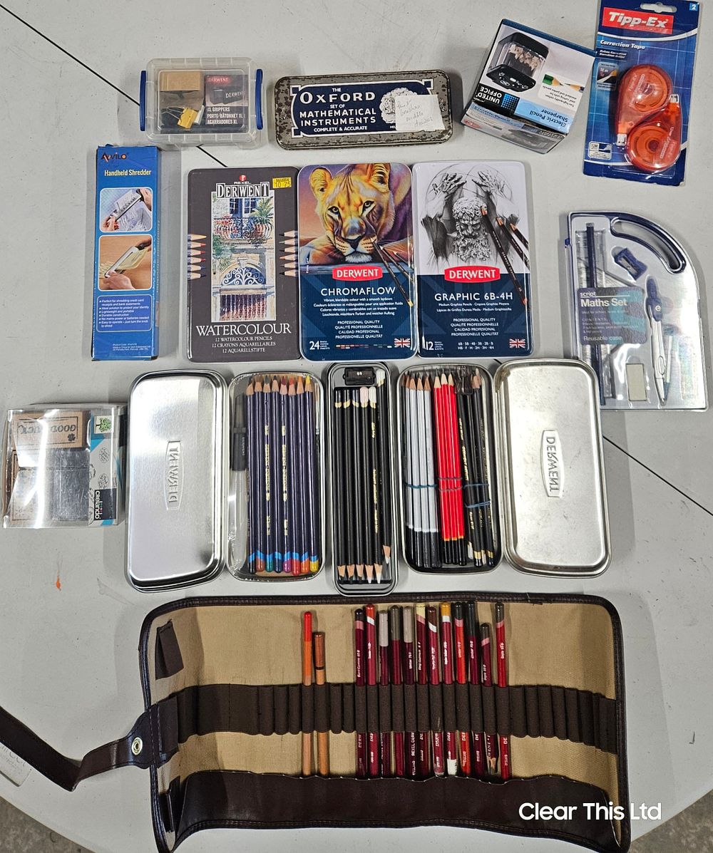 Lot 285: Large Mixed Lot of Art Materials