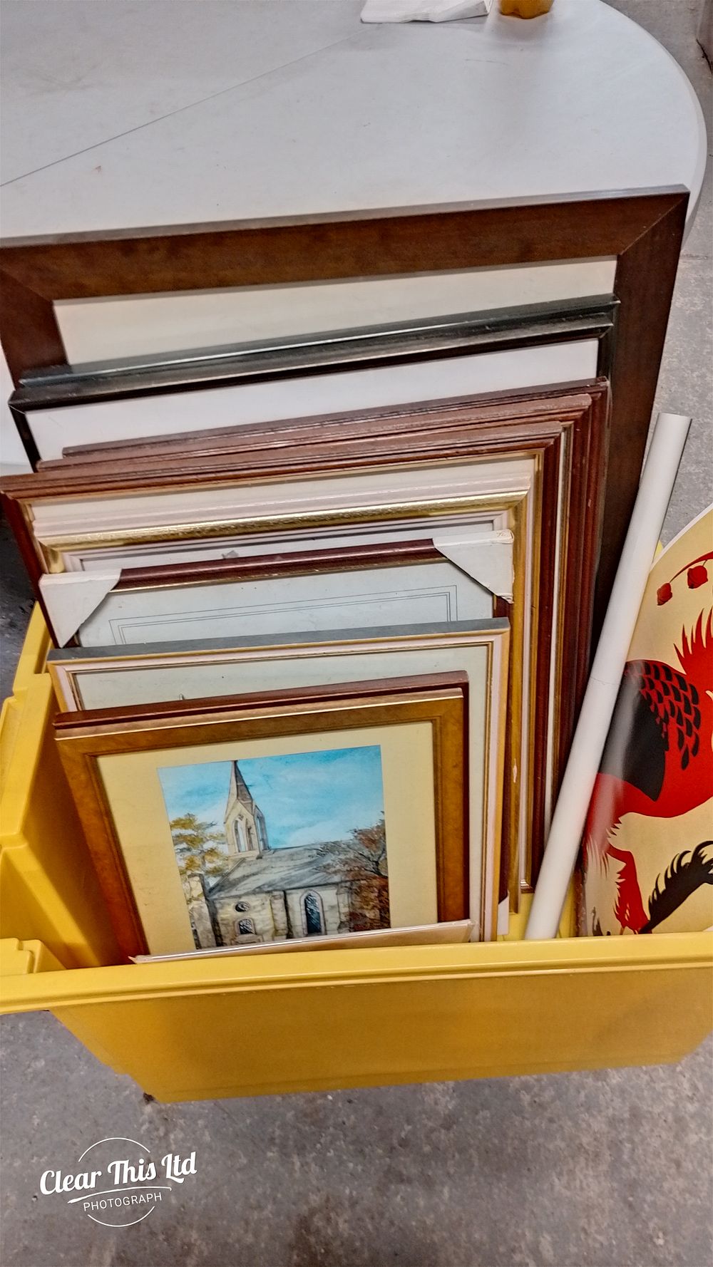 Lot 294: Mixed lot of pictures including original framed prints