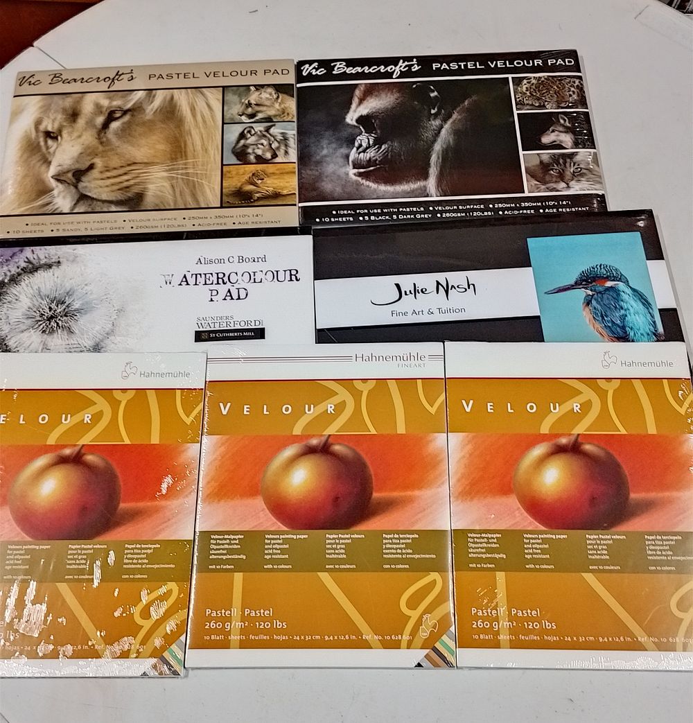 Lot 257: Selection of artists pads