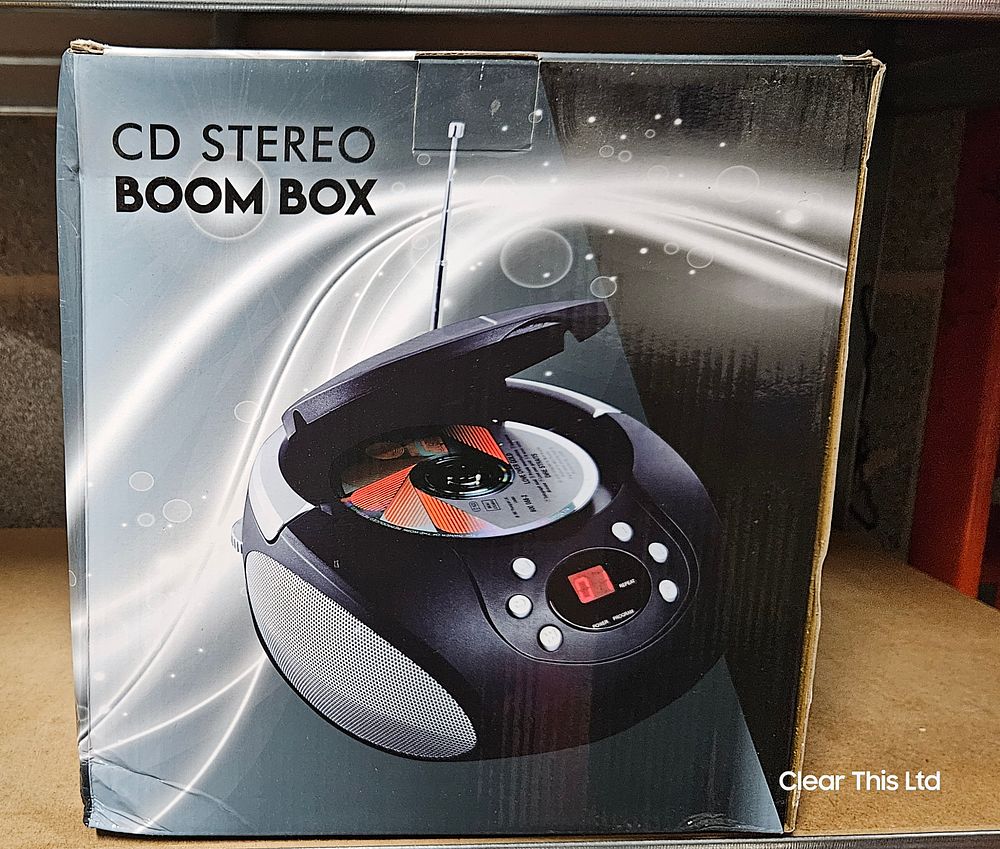 Lot 248: CD Stereo Boom Box