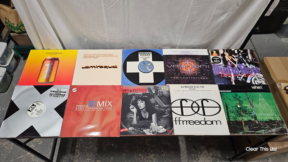 Lot 189: Selection of collectable vinyl records