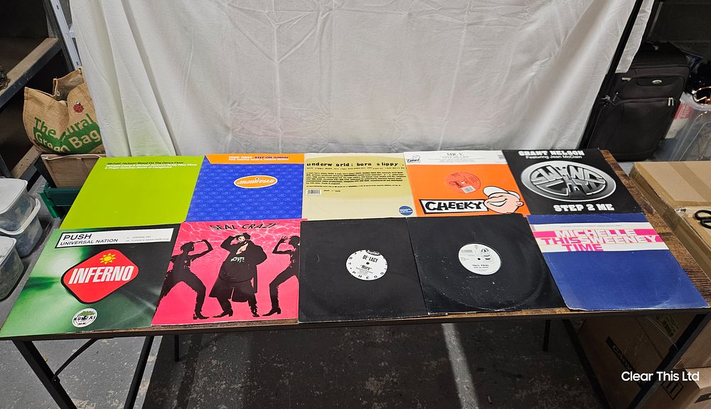 Lot 193: Selection of collectable vinyl records