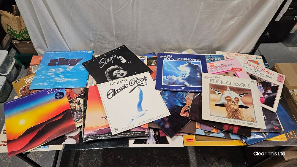 Lot 196: OVER 60 Vinyl Records