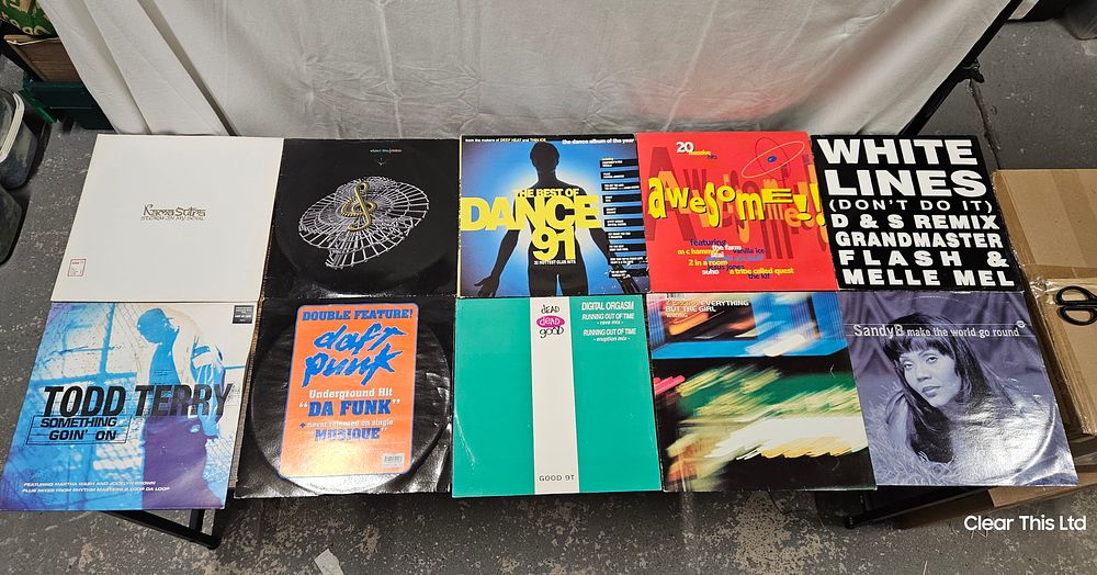 Lot 197: Ten 12" Records.