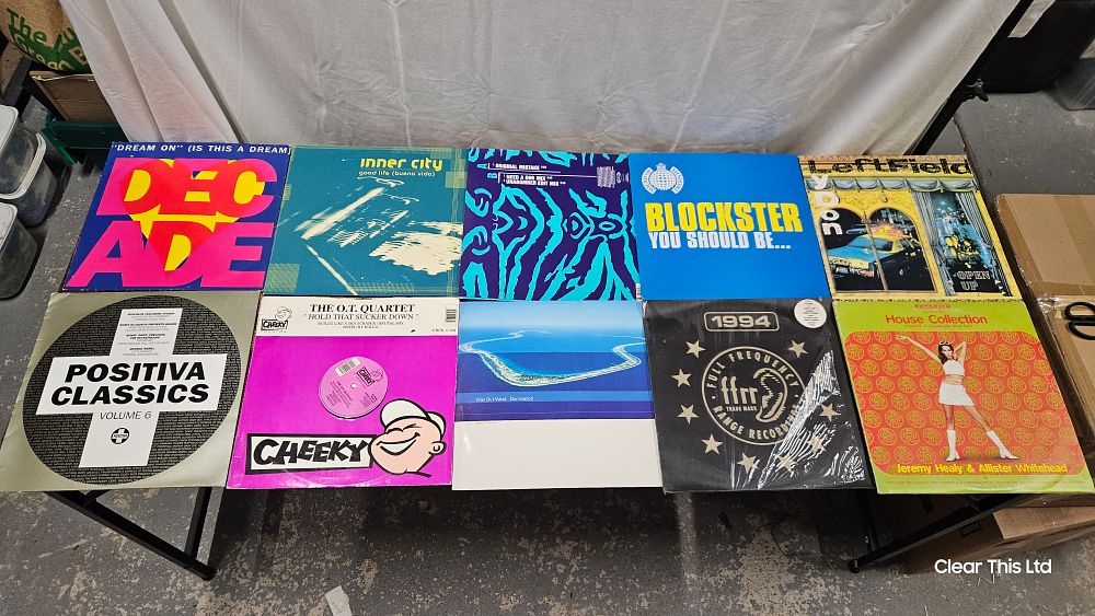 Lot 202: 10 x 12" Records