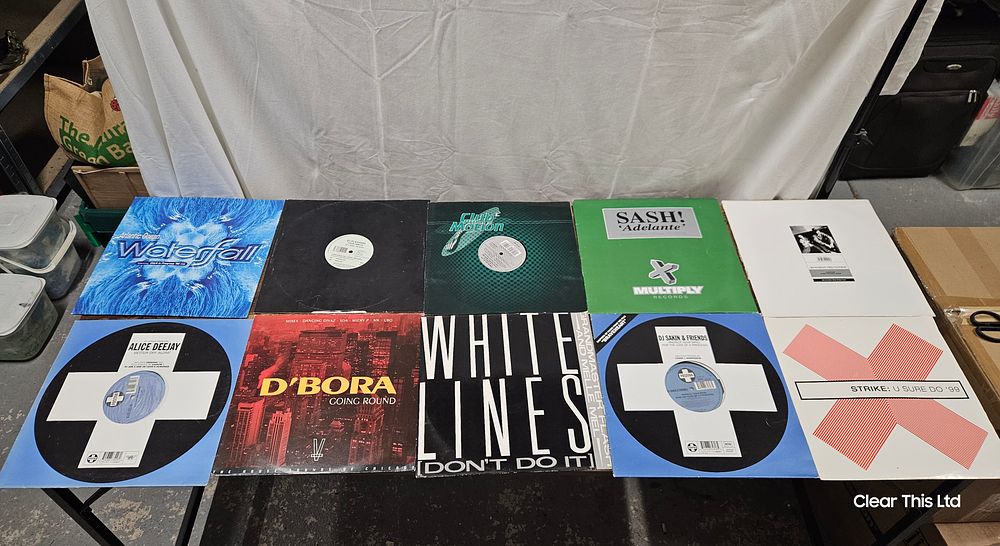 Lot 204: 10 x 12" Records