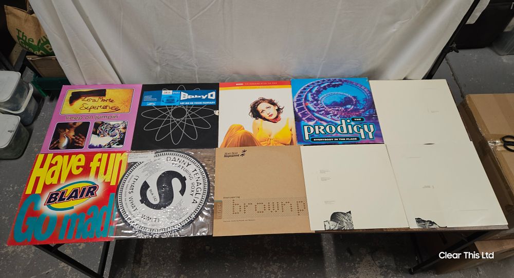 Lot 206: 10 x 12" Records