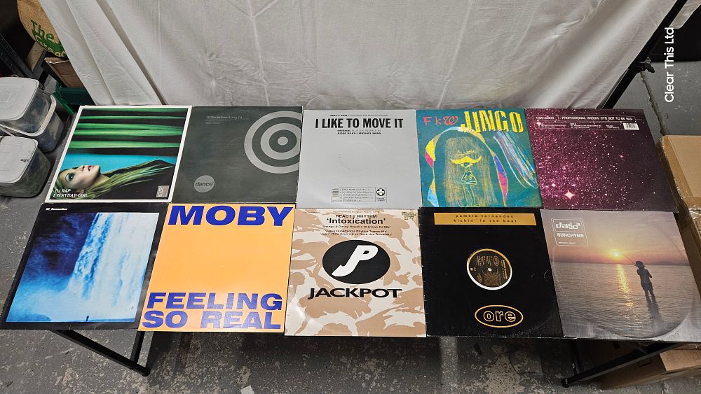 Lot 207: 10 x 12" Records