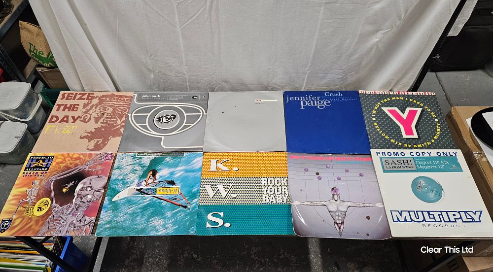 Lot 212: Collectable Vinyl Records x 10