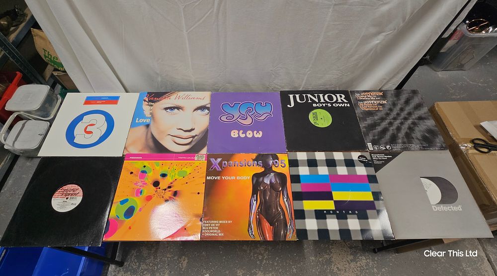 Lot 214: Collectable Vinyl Records x 10