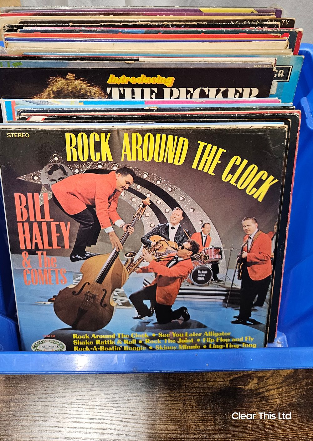 Lot 220: Box Of 30 Vinyl Records