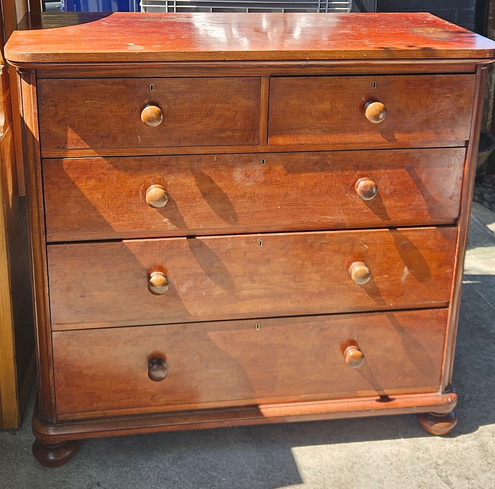 Lot 1: Bell & Coupland, Preston Large Antique Set of Drawers