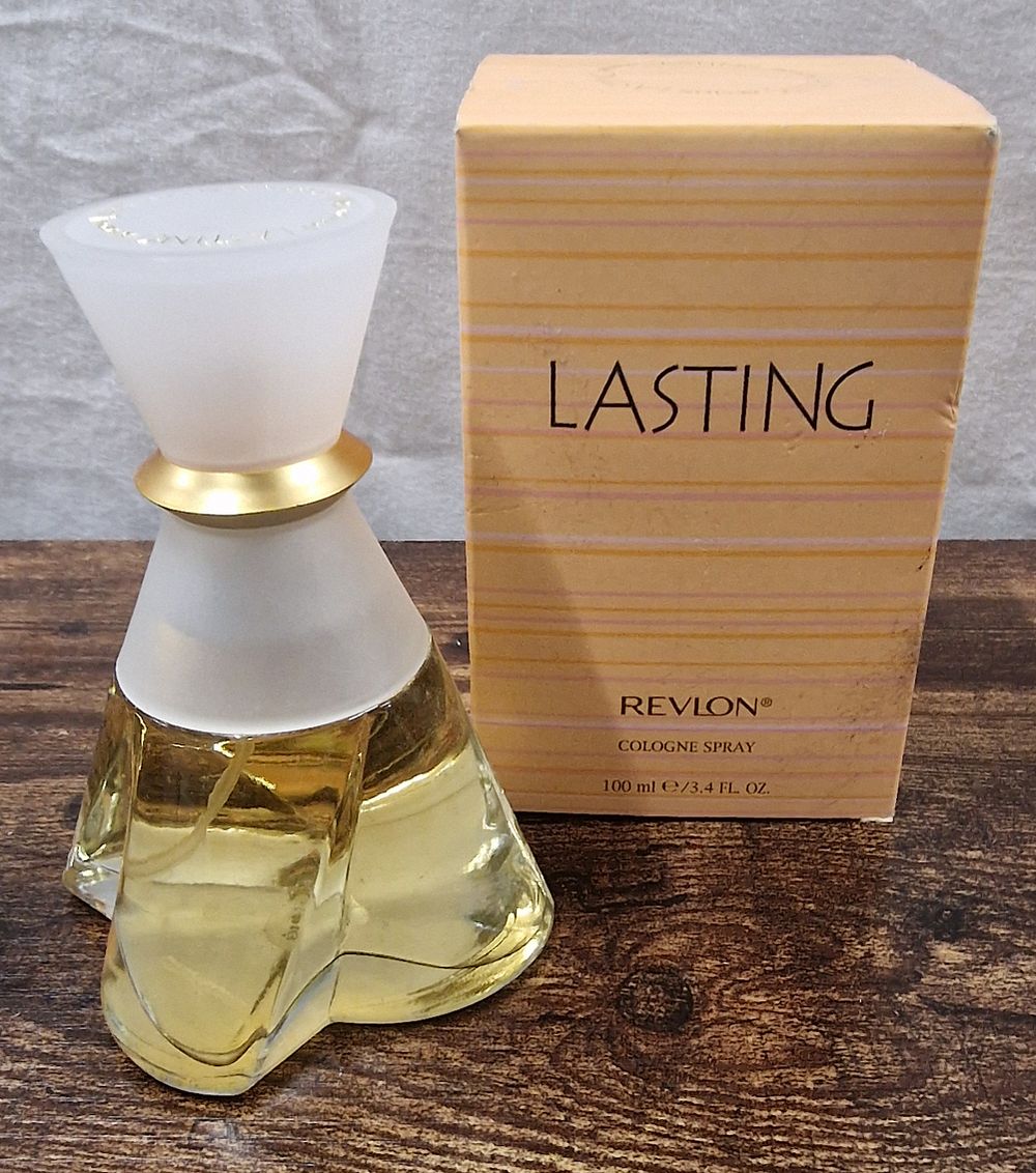 Lot 267: Two 100ml bottles of Lasting By Revlon Cologne Spray