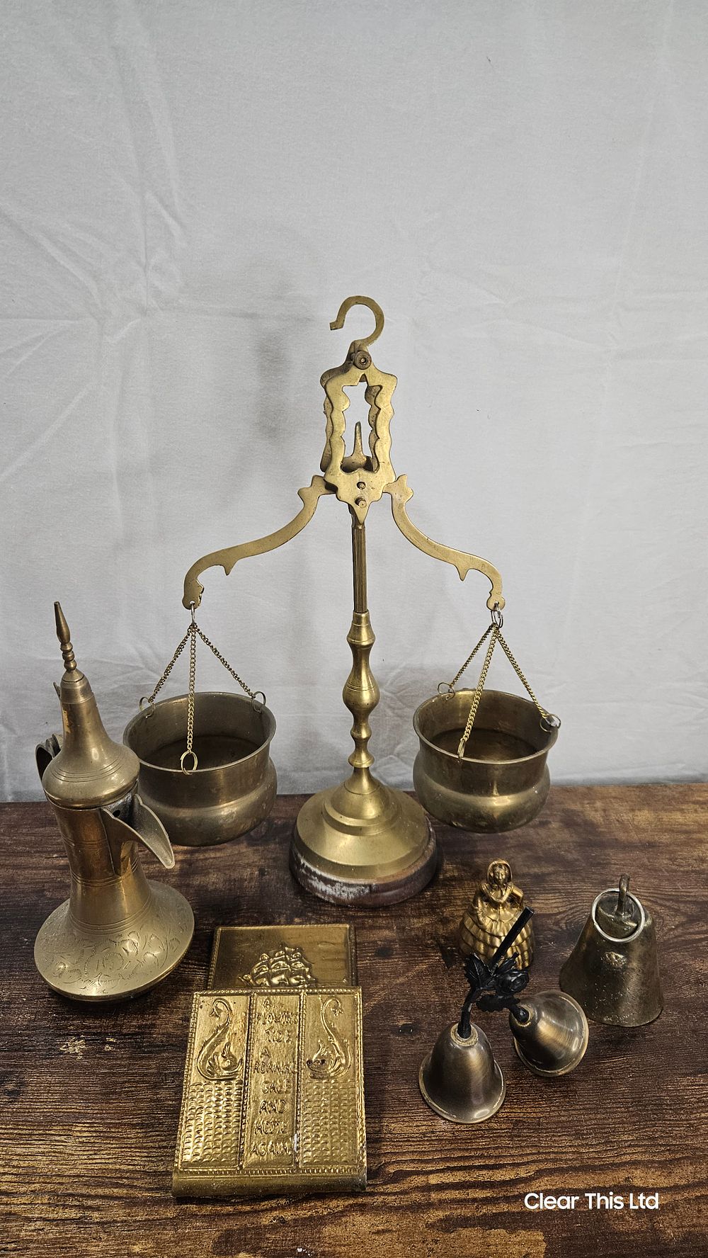 Lot 278: Selection of Brass Ware