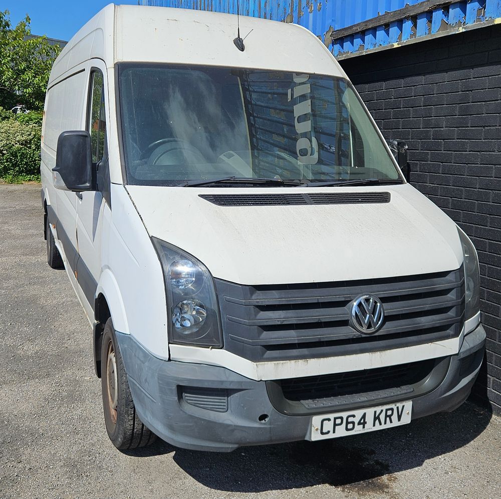 Lot 335: LATE ADDITION VOLKSWAGEN CRAFTER LWB HIGH TOP VAN
