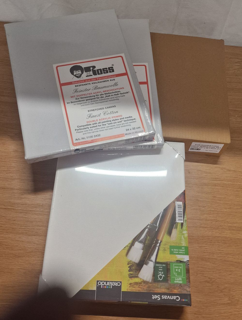 Lot 200: Selection of 7 Art Canvases