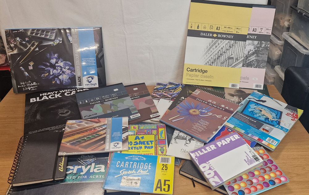 Lot 201: Selection Of Art Material