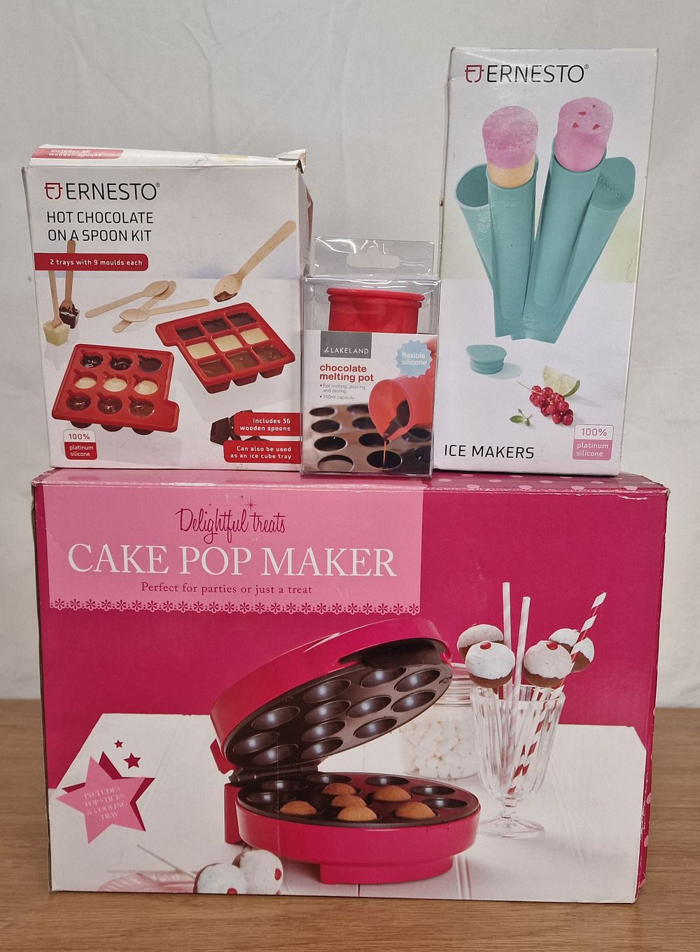 Lot 152: Cake Pop Maker And Others