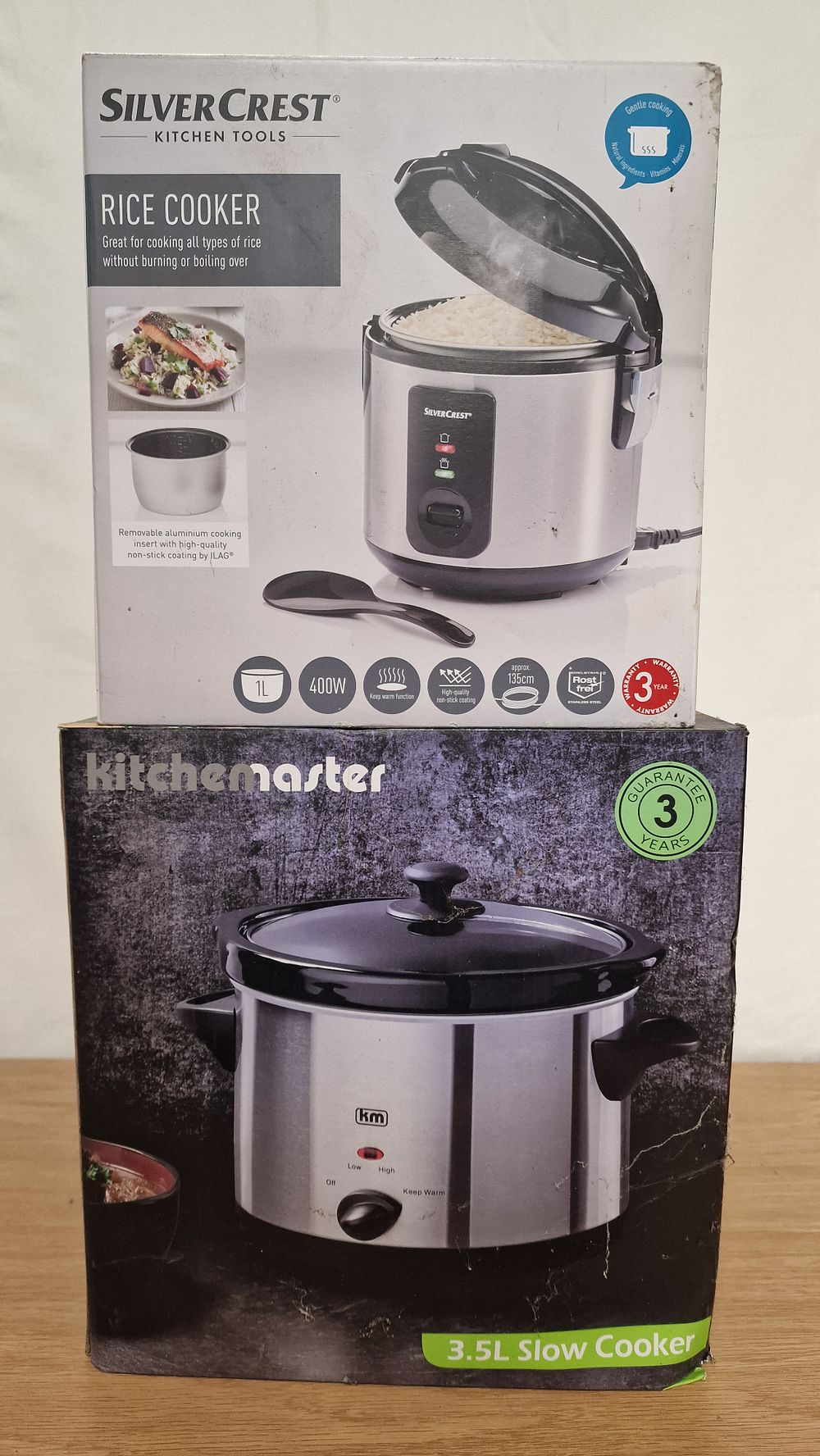 Lot 186: Slow Cooker And Rice Cooker