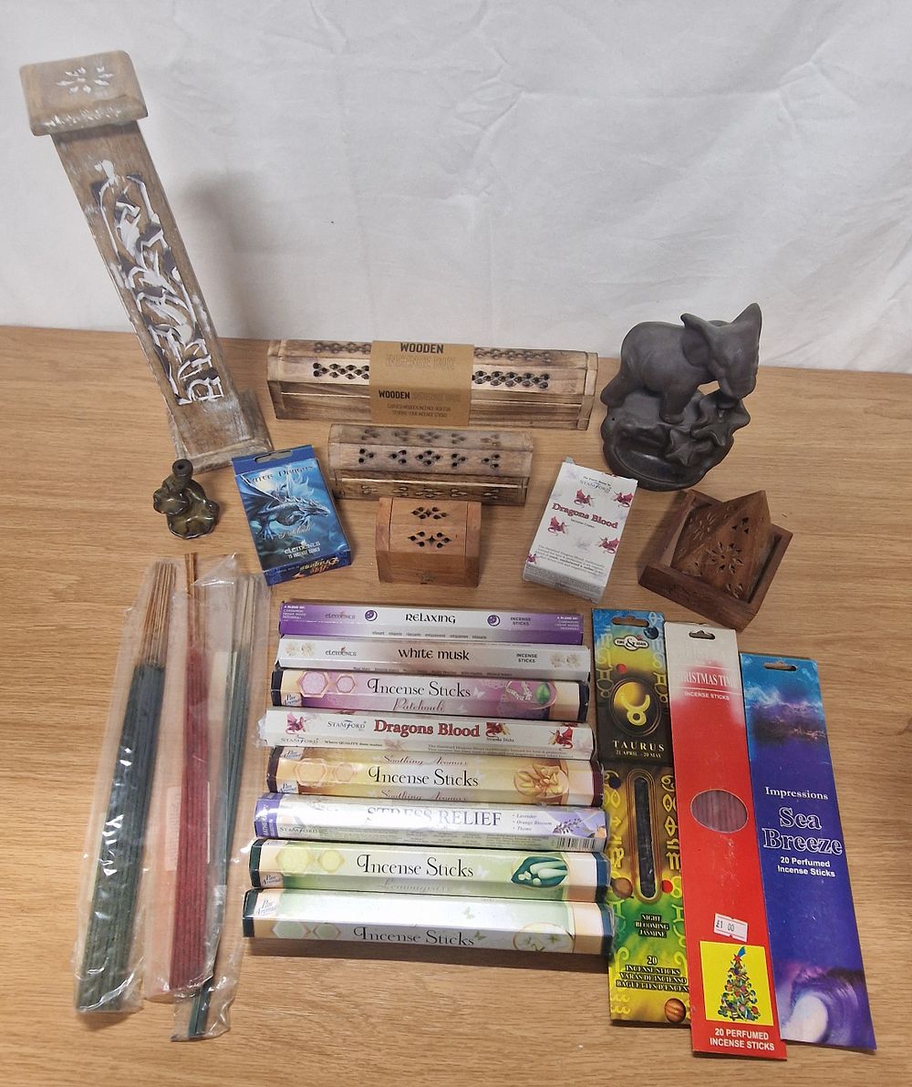 Lot 189: Selection Of Incense Burners And More