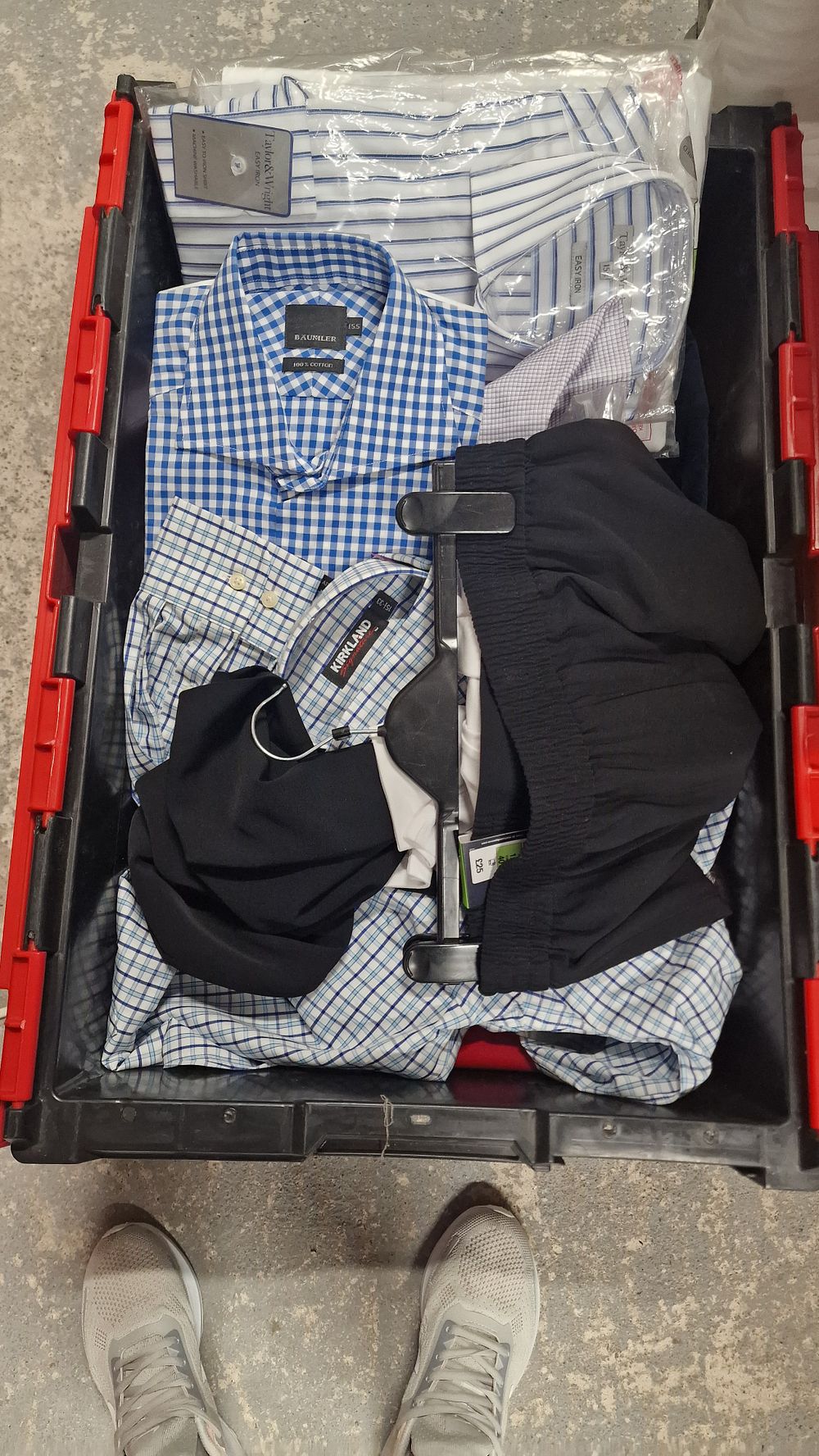 Lot 264: Box of New Tagged Clothes