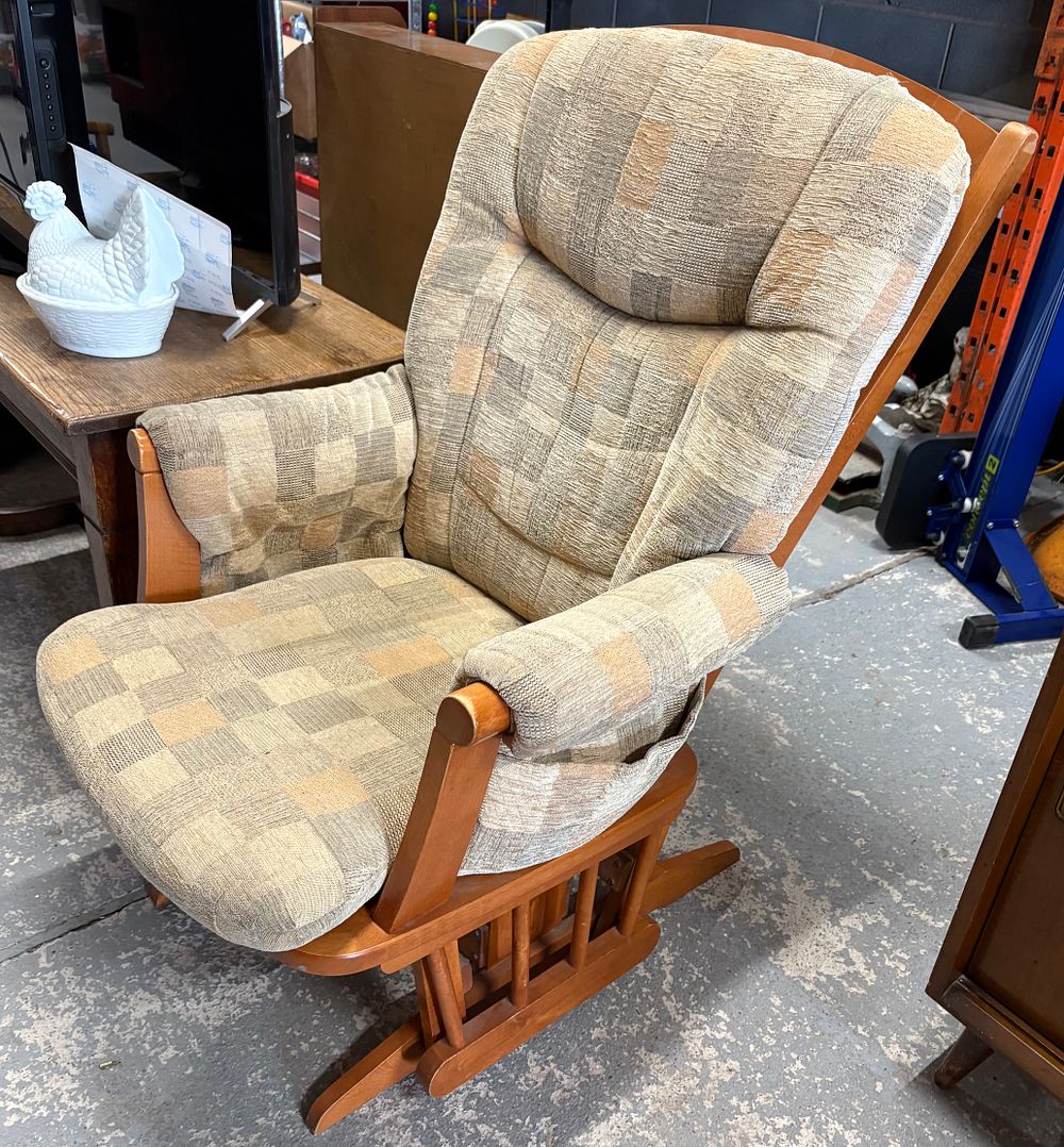 Lot 274: Dutailier Rocking Chair