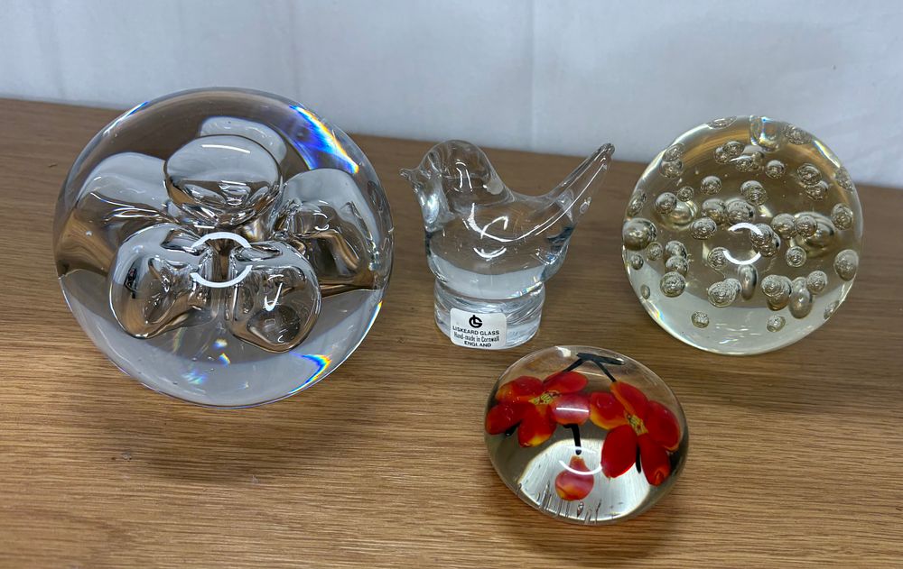 Lot 285: Four Paperweights