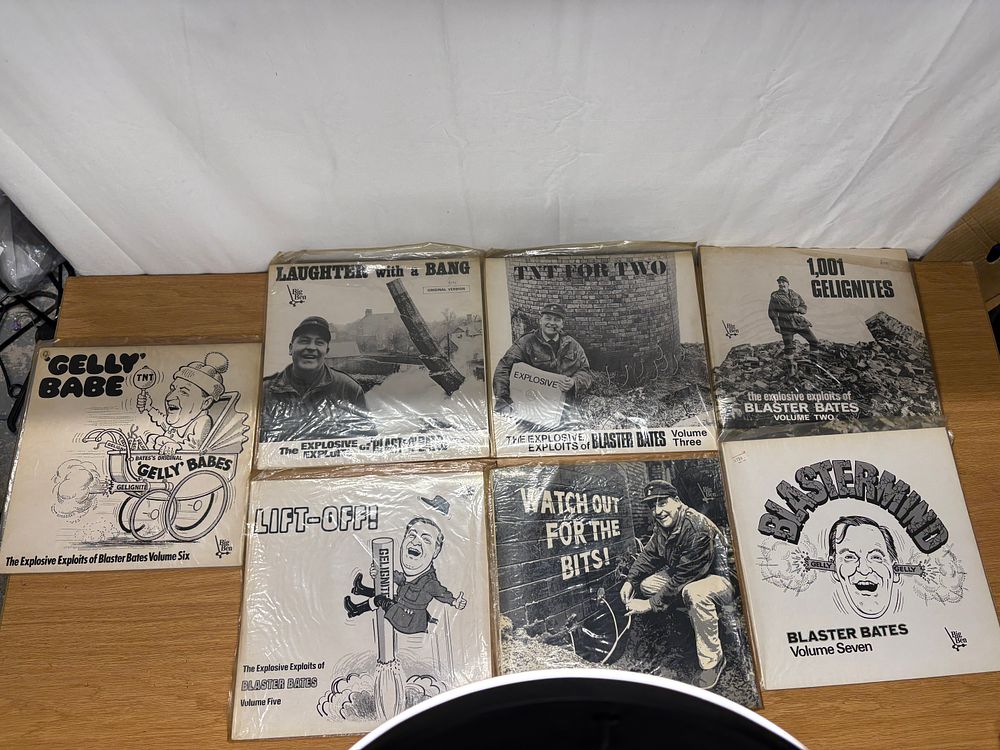 Lot 286: Seven Lp Records Blaster Bates