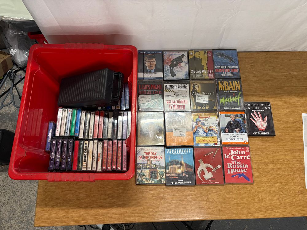Lot 289: Job Lot of Audio Books & Cassettes Tapes
