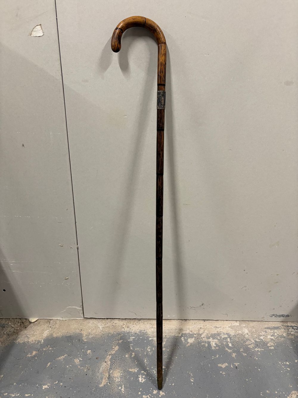 Lot 300: Chester Silver Mounted Walkig Cane.