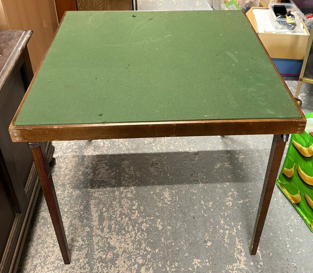 Lot 153: Folding Games Table