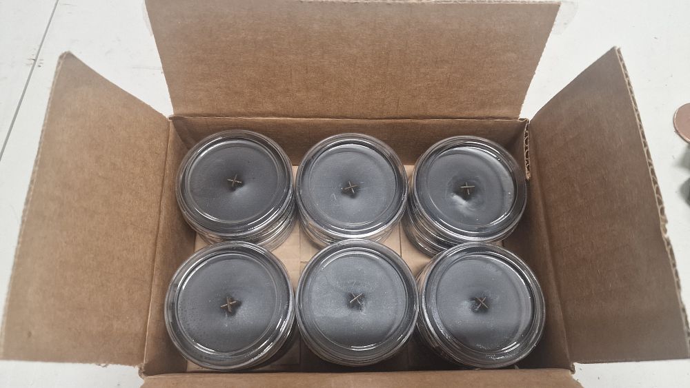 Lot 201: Box of 12 WoodWick Petite Candles
