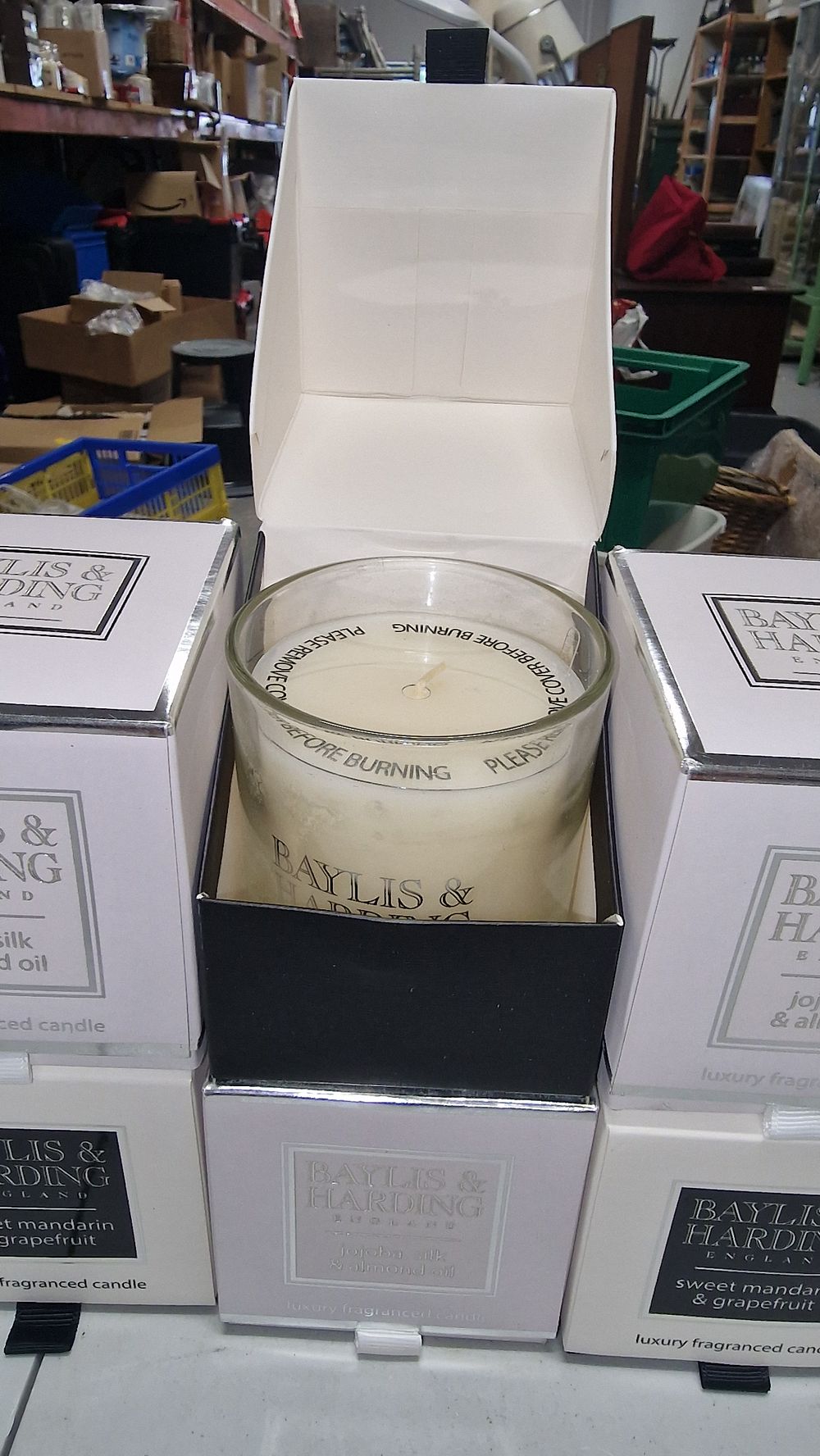 Lot 215: 6 Baylis And Harding Candles
