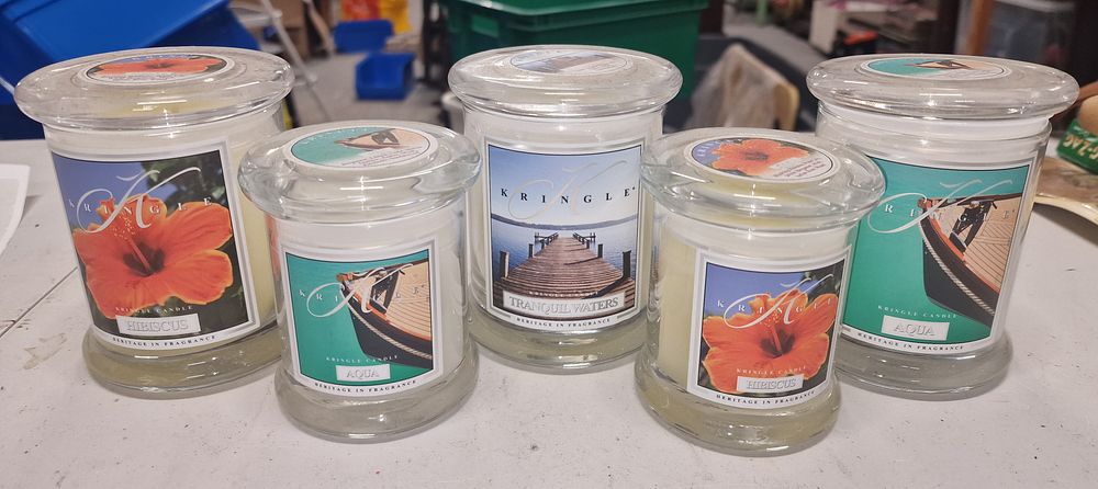 Lot 233: 5 Kringle Candles