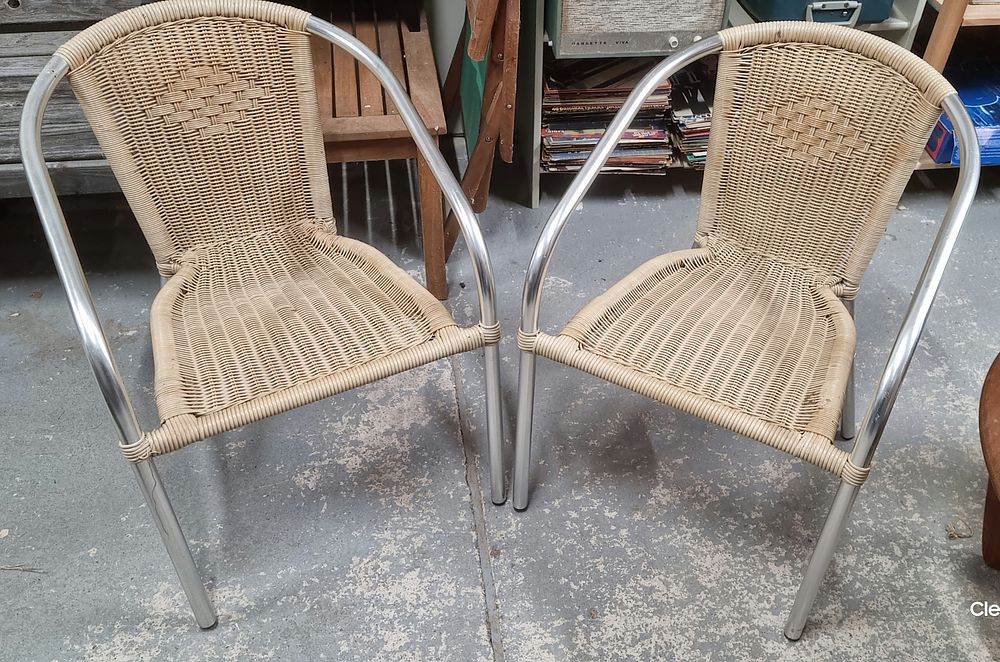 Lot 157: Pair of Garden Chairs