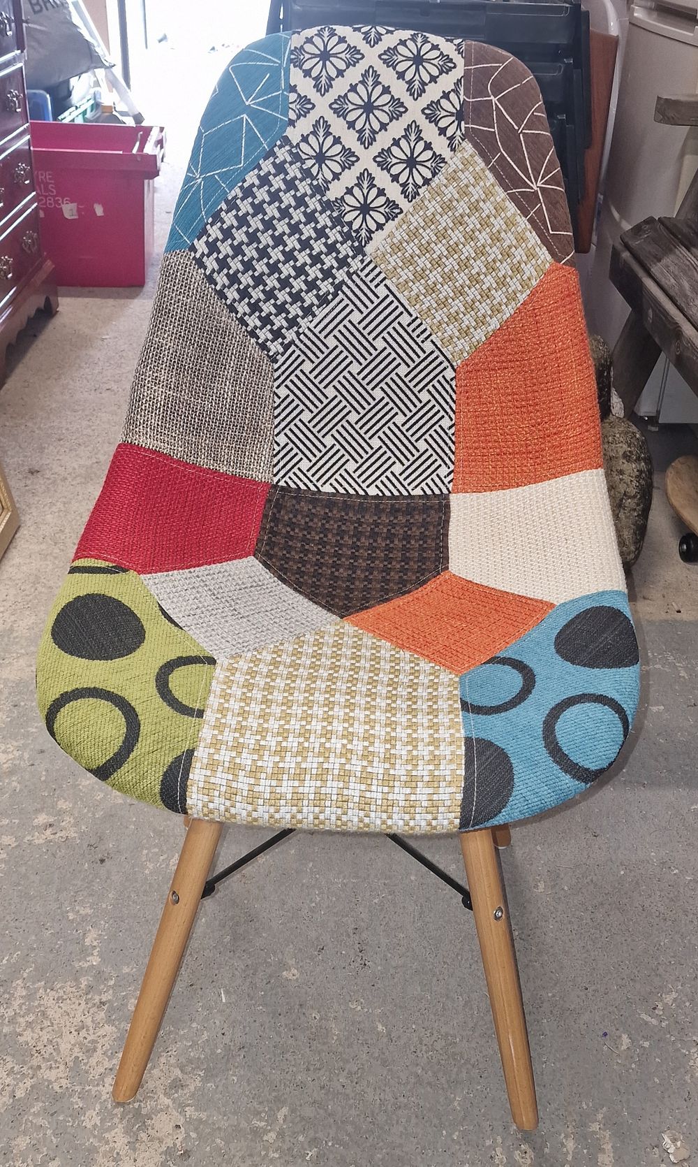 Lot 169:  Patchwork Chair