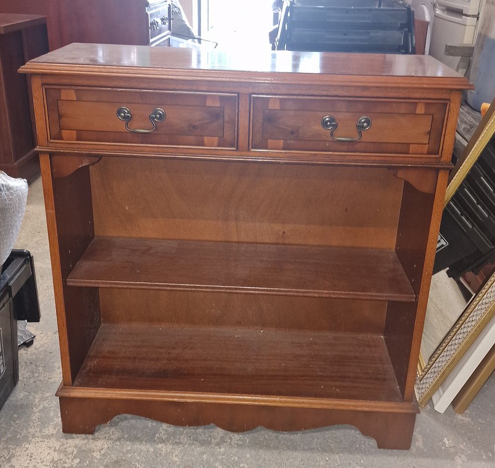 Lot 174: 2 Drawer Bookcase