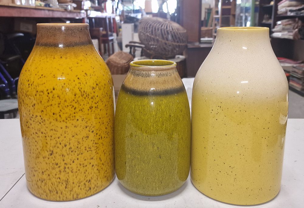 Lot 181: 3 Ceramic Vases