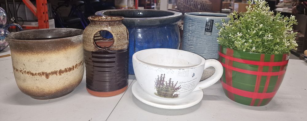 Lot 182: Selection Of Plant Pots To Include West German