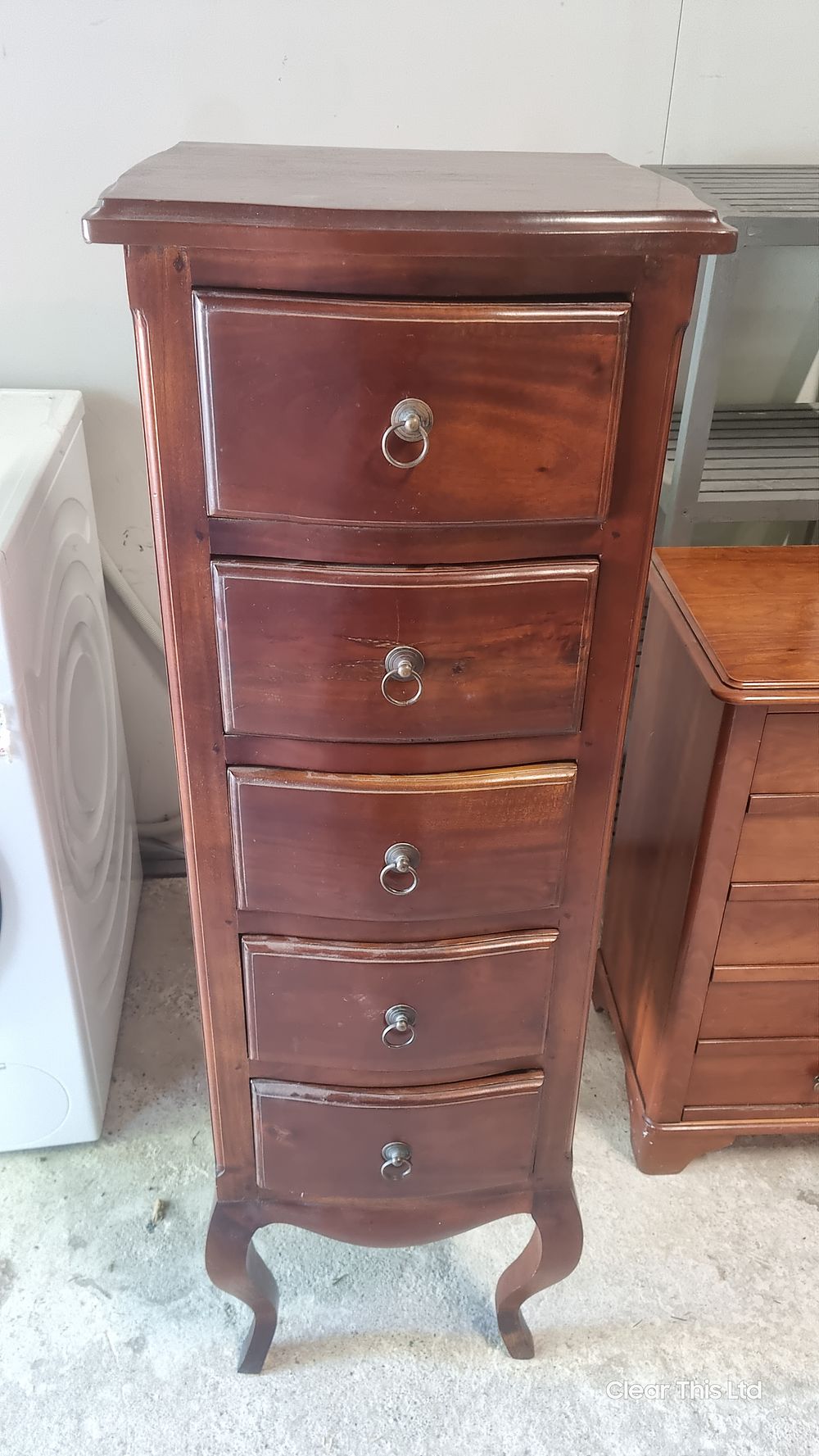 Ancient mariner wooden drawers. 5 set of drawers, small drawers, length=47' 
Width= 15.5'