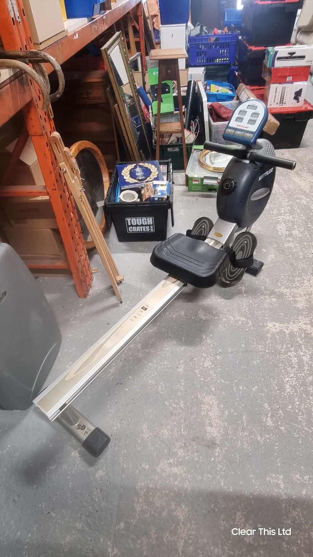 Lot 200: Kettler Henly rowing machine